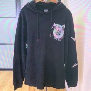 Black Graphic Hoodie